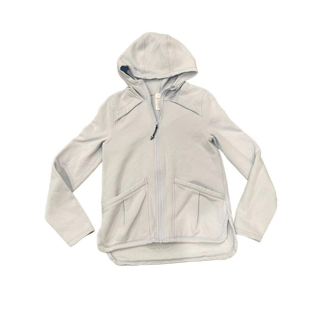 ivivva girls size 12 lululemon baby blue jacket